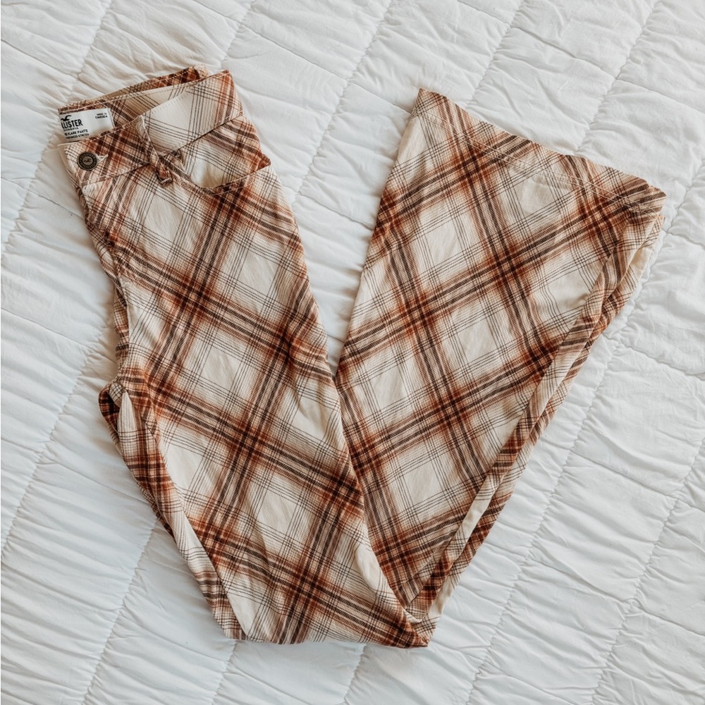 Hollister Plaid Pants